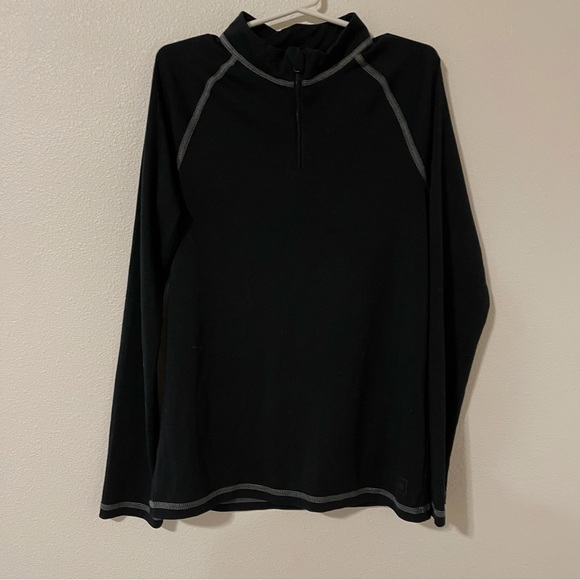 REI Other - REI Quarter-Zip Tech Shirt Black Long Sleeve Base Layer. Size Medium
